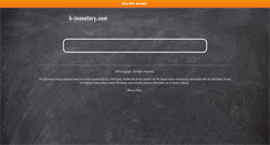 Desktop Screenshot of h-inventory.com